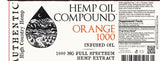 Hemp Oil Compound - Orange