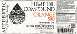 Hemp Oil Compound - Orange