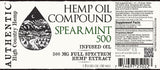 Hemp Oil Compound - Spearmint
