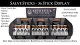 36 Salve Stick Display Set